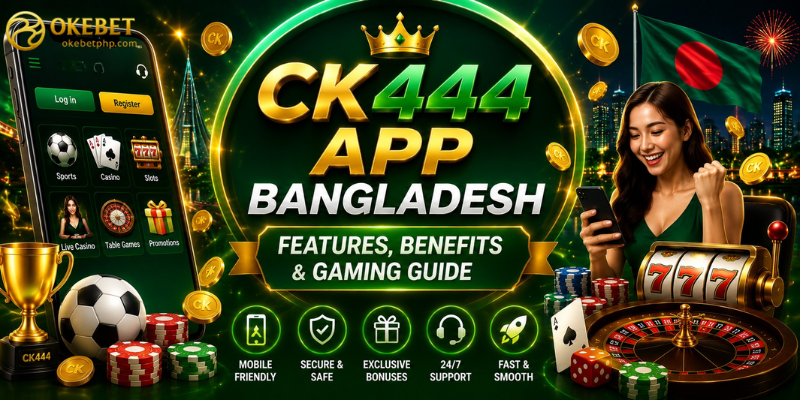 CK444 App Review 2026: Top Online Betting & Gaming Platform in Bangladesh